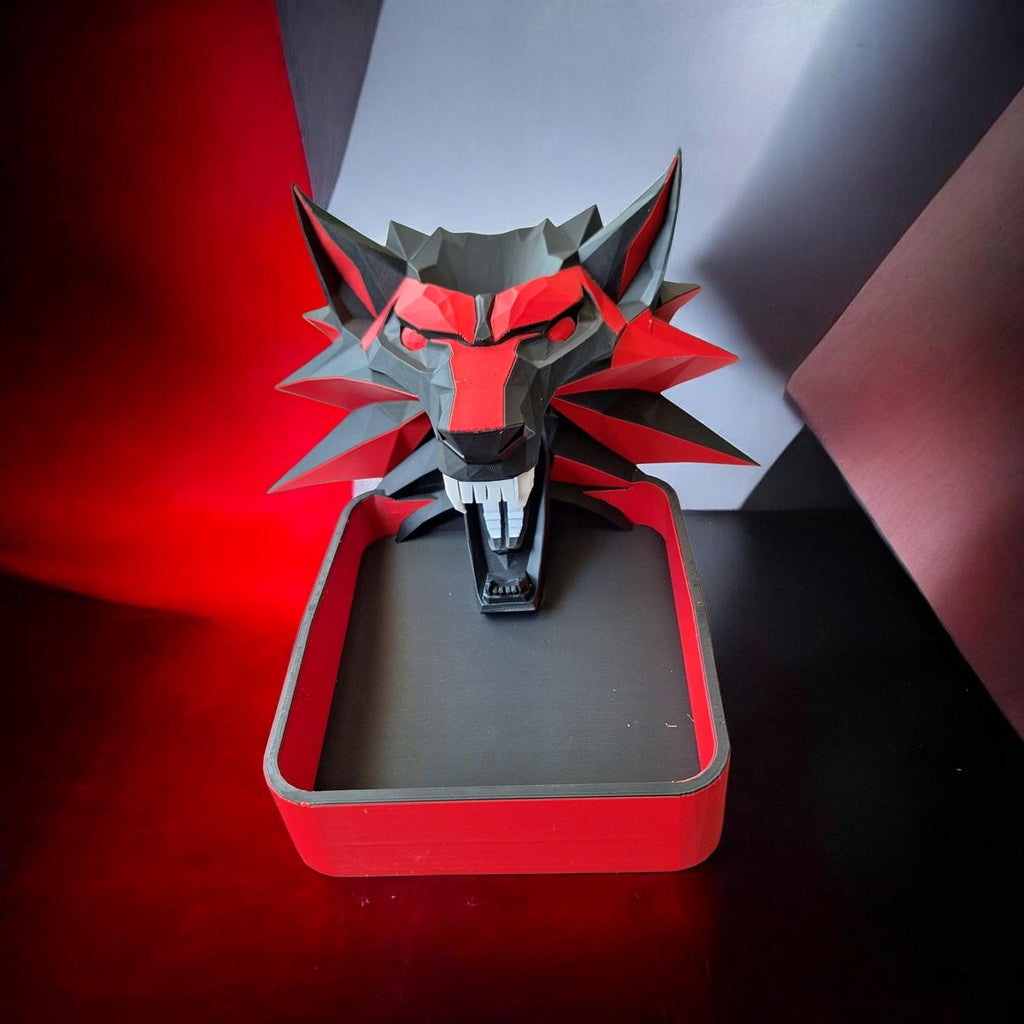 Witcher Wolf Dice Tower