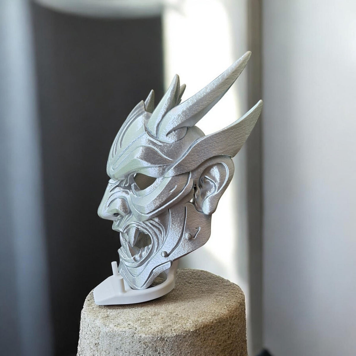 Demon Oni Mask - Metal Edition