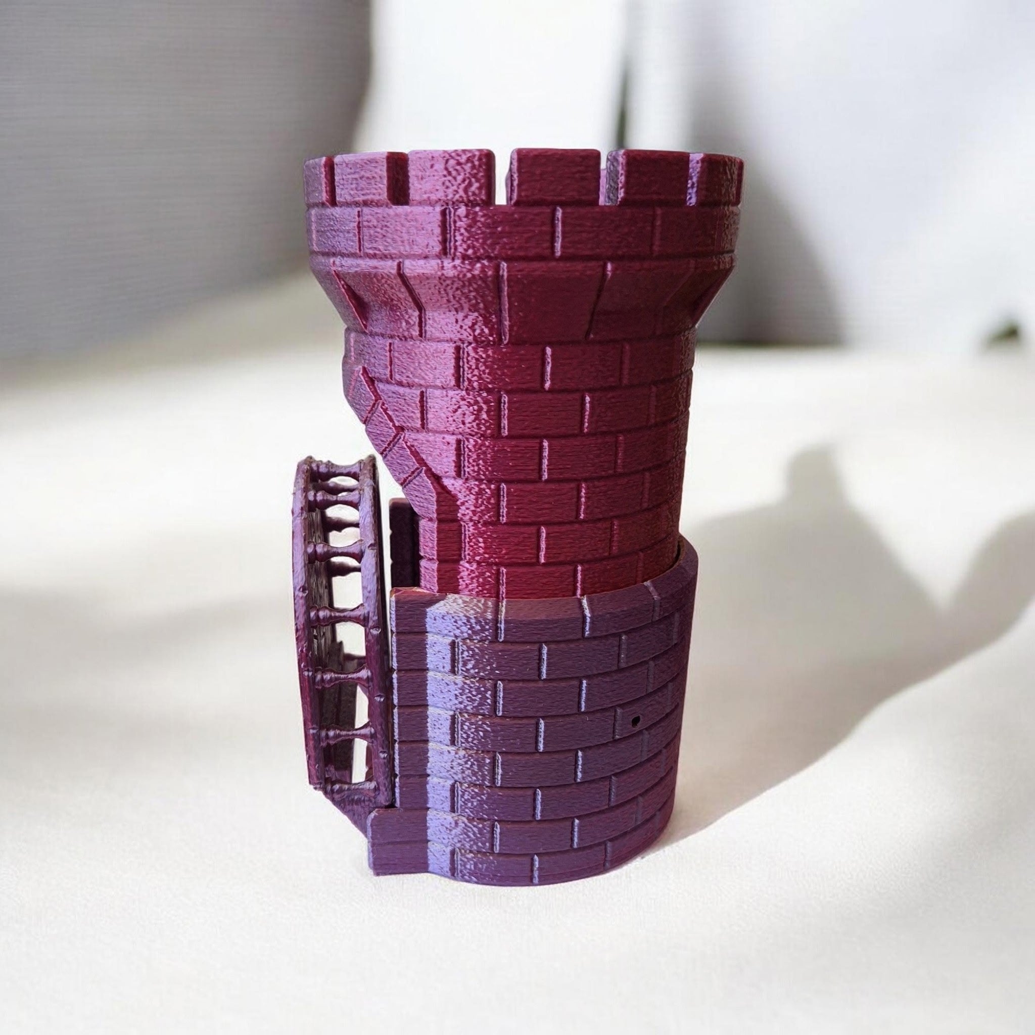 Automatic Reloading Castle Dice Tower