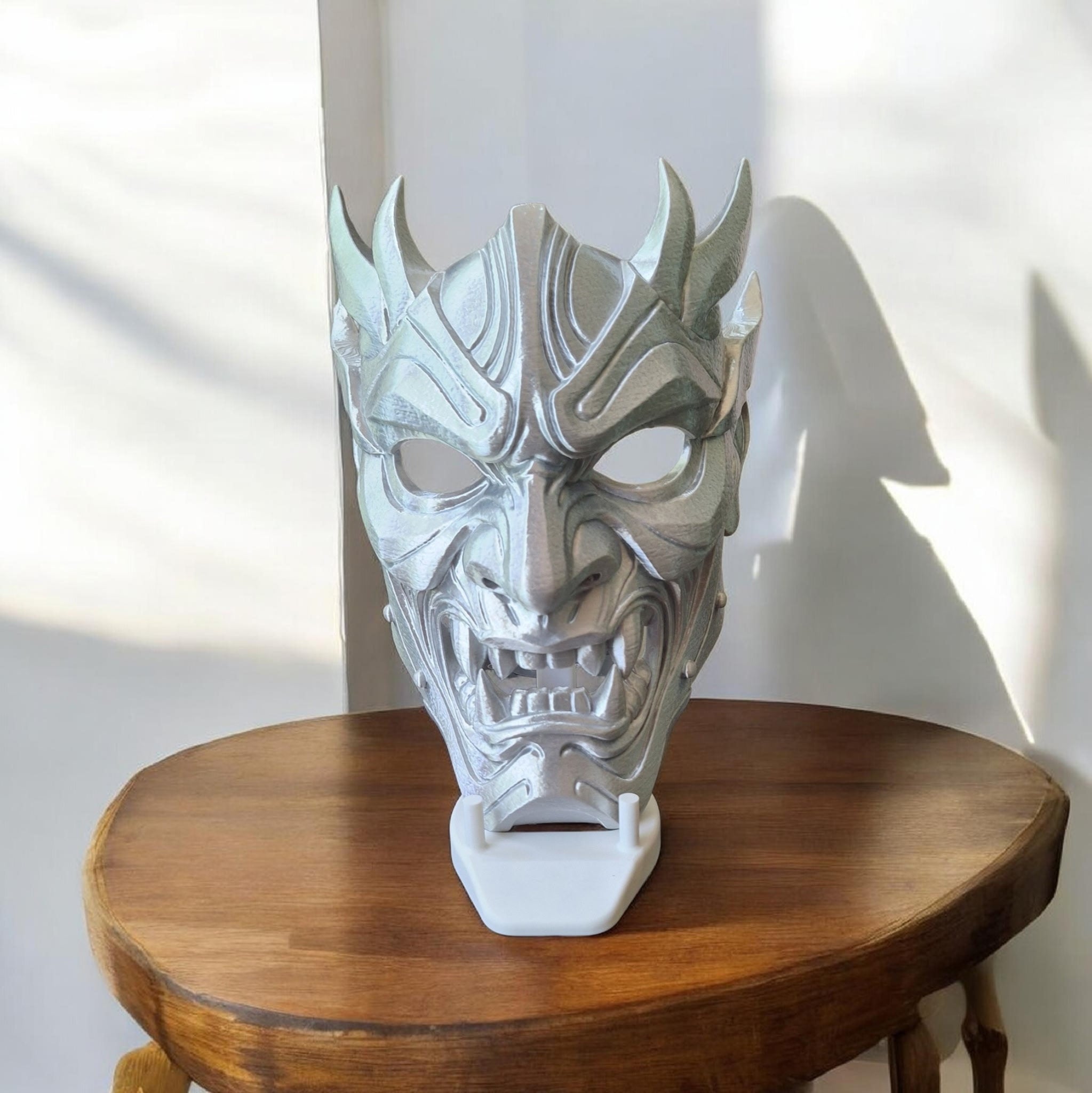 Demon Oni Mask - Metal Edition